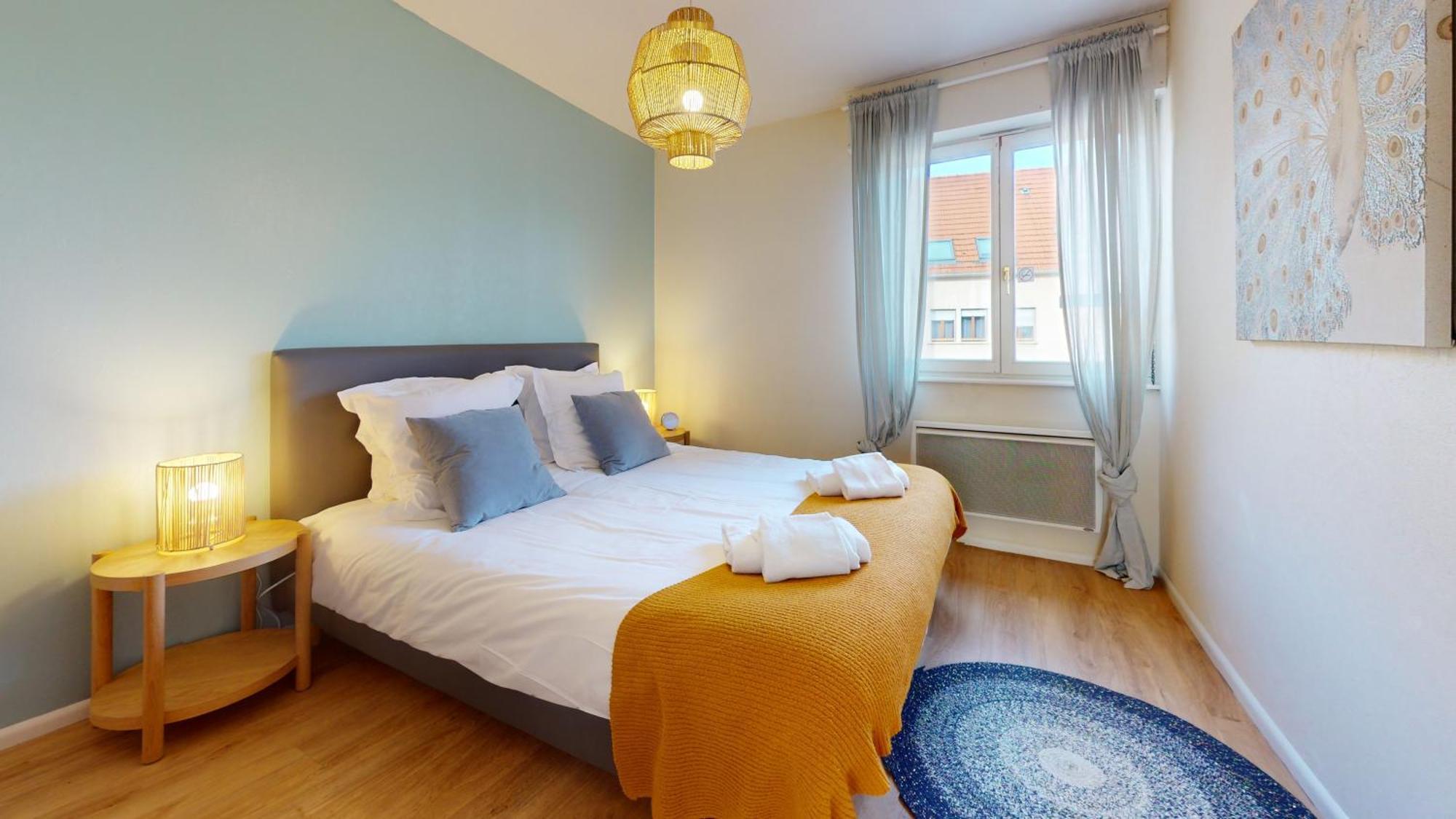 Elegance, Appartement 6 Pers 1 Parking Colmar Exteriör bild