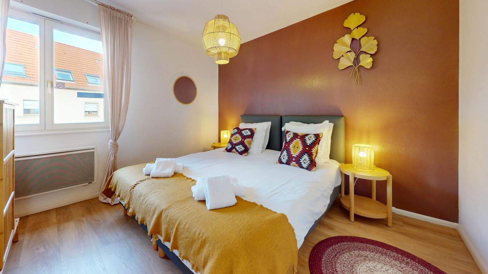 Elegance, Appartement 6 Pers 1 Parking Colmar Exteriör bild
