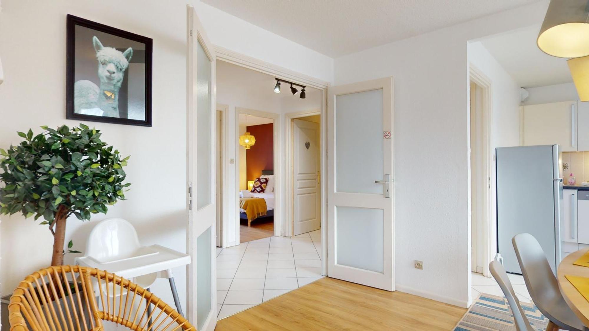 Elegance, Appartement 6 Pers 1 Parking Colmar Exteriör bild